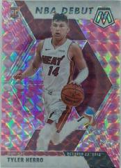Tyler Herro [Pink Camo] Basketball Cards 2019 Panini Mosaic Prices