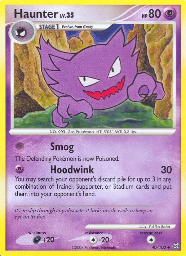 Haunter #40 Pokemon Stormfront