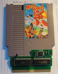 Cartridge And Motherboard  | Mega Man 6 NES