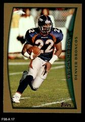 Vaughn Hebron #17 Football Cards 1998 Topps Prices