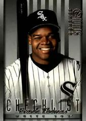 Frank Thomas [Checklist] Baseball Cards 1997 Panini Donruss Prices