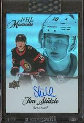 Tim Stutzle Hockey Cards 2020 Upper Deck Clear Cut NHL Memoirs Autographs Prices