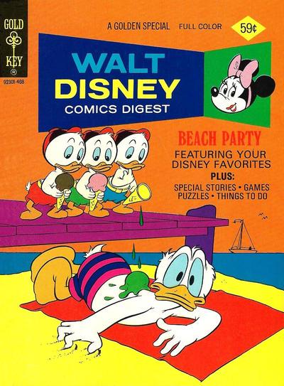 Walt Disney Comics Digest #48 (1974) Comic Books Walt Disney Comics Digest