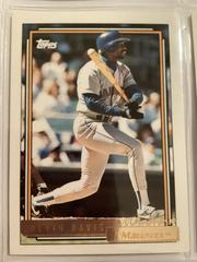Alvin Davis [Winner] #130 Baseball Cards 1992 Topps Gold Prices