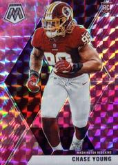 Chase Young [Camo Pink] #202 Football Cards 2020 Panini Mosaic Prices