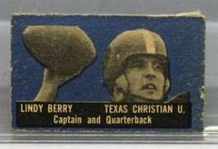 Lindy Berry Football Cards 1950 Topps Felt Backs Prices