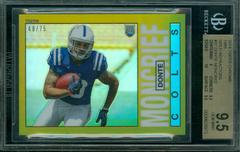 Donte Moncrief [Gold Refractor] #37 Football Cards 2014 Topps Chrome 1985 Prices