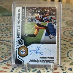 Hines Ward Football Cards 2022 Panini Elements Mettle Moments Autographs Prices