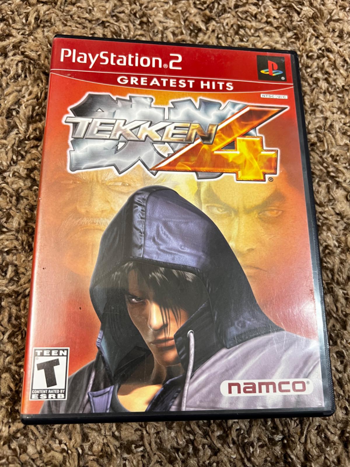 Tekken 4 [Greatest Hits] | Item, Box, and Manual | Playstation 2