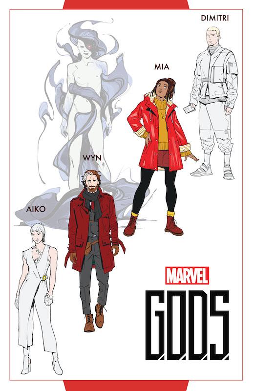 GODS [NYCC] #1 (2023) Comic Books GODS