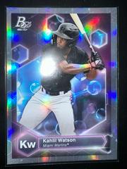 Kahlil Watson #PE-8 Baseball Cards 2022 Bowman Platinum Precious Elements Prices