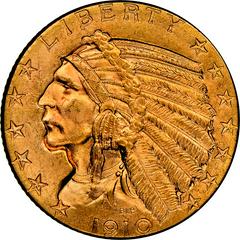 1910 D Coins Indian Head Half Eagle Prices