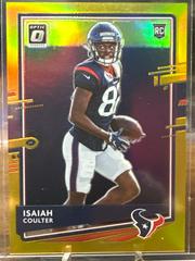 Isaiah Coulter [Gold] #132 Football Cards 2020 Panini Donruss Optic Prices