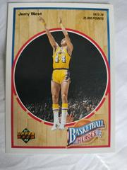 Jerry West #6 Basketball Cards 1991 Upper Deck Jerry West Heroes Prices