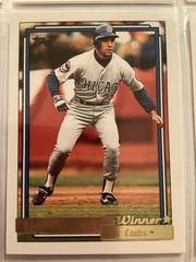 Doug Descenzo [Winner] Baseball Cards 1992 Topps Gold Prices