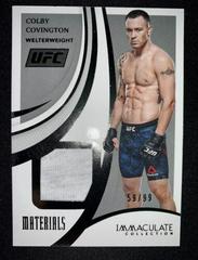 Colby Covington Ufc Cards 2021 Panini Immaculate UFC Materials Prices