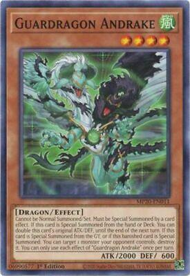 Guardragon Andrake MP20-EN011 YuGiOh 2020 Tin of Lost Memories Mega Pack