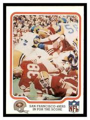 San Francisco 49ers [In for the Score] Football Cards 1979 Fleer Team Action Prices