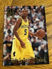 Jalen Rose - Wooden Award Contender [Gold] #195 Basketball Cards 1993 Classic 4 Sport Tri cards Prices