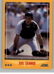 Joel Skinner #532 Baseball Cards 1988 Score Glossy Prices