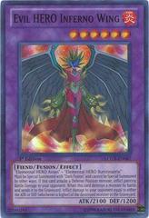 Evil HERO Inferno Wing [1st Edition] YuGiOh Legendary Collection 2: The Duel Academy Years Mega Pack Prices