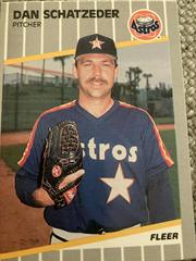 San Schatzeder #U-90 Baseball Cards 1989 Fleer Update Prices