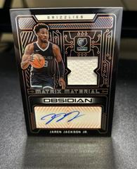 Jaren Jackson Jr. Basketball Cards 2021 Panini Obsidian Matrix Material Autographs Prices