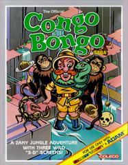 Front Cover | Congo Bongo Colecovision