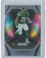 Le'Veon Bell #FW-LB Football Cards 2019 Panini Prizm Fireworks Prices
