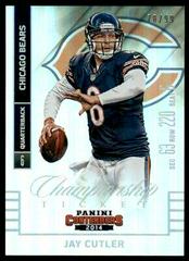 Jay Cutler [Championship Ticket] #4 Football Cards 2014 Panini Contenders Prices