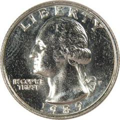 1989 P Coins Washington Quarter Prices