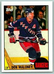 Don Maloney #49 Hockey Cards 1987 Topps Prices