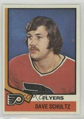 Dave Schultz Hockey Cards 1974 Topps Prices