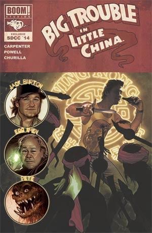 Big Trouble In Little China [SDCC Hughes] #1 (2014) Comic Books Big Trouble in Little China