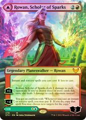 Rowan, Scholar of Sparks & Will, Scholar of Frost [Extended Art Foil] Magic Strixhaven School of Mages Prices