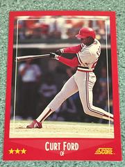 Curt Ford #288 Baseball Cards 1988 Score Prices