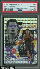 Trae Young #12 Basketball Cards 2019 Panini Mosaic Stare Masters Prices