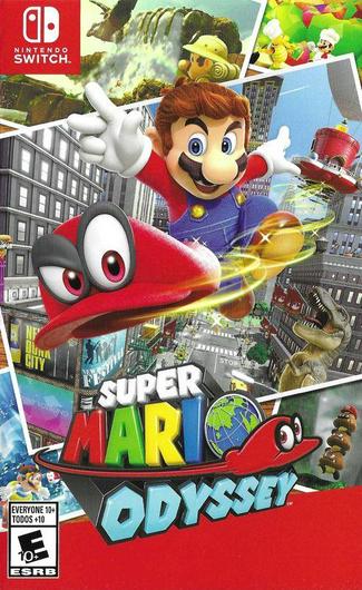Super Mario Odyssey Cover Art