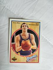 Jerry west #4 Basketball Cards 1991 Upper Deck Jerry West Heroes Prices