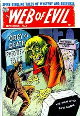 Web of Evil #6 (1953) Comic Books Web of Evil Prices