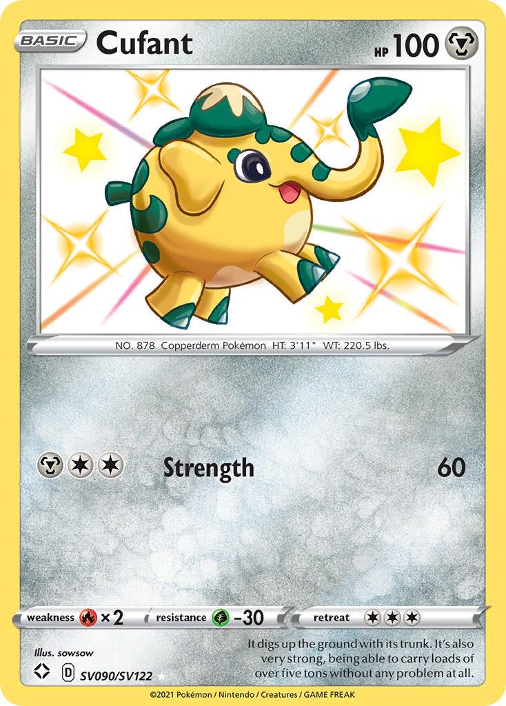 Cufant #SV090 Pokemon Shining Fates