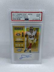 Solomon Thomas [Autograph Gold] Football Cards 2017 Panini Contenders Optic Prices