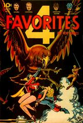 Four Favorites #20 (1945) Comic Books Four Favorites Prices