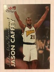 Jason Caffey Basketball Cards 1999 Fleer Force Prices