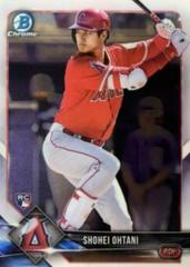 Shohei Ohtani [Batting] #1 Baseball Cards 2018 Bowman Chrome Prices