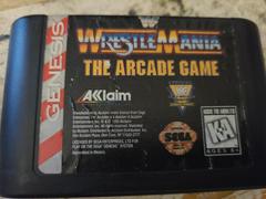 Cartridge (Front) | WWF Wrestlemania Arcade Game Sega Genesis