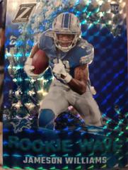 Jameson Williams [Blue] Football Cards 2022 Panini Zenith Rookie Wave Prices
