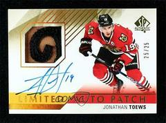 Jonathan Toews [Limited] #60 Hockey Cards 2015 SP Authentic Prices