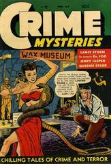 Crime Mysteries #6 (1953) Comic Books Crime Mysteries Prices