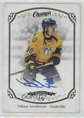 Viktor Arvidsson [Autograph] #166 Hockey Cards 2015 Upper Deck Champs Prices